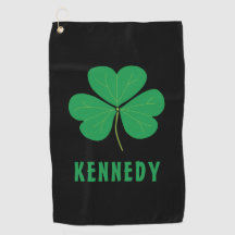 Shamrock Green Clover Irlanda Celtic Irish Name