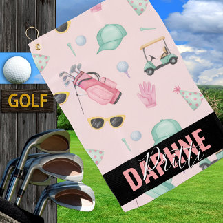Toalla De Golf Signature Golf, moda "Daphne Pritti" chic DK