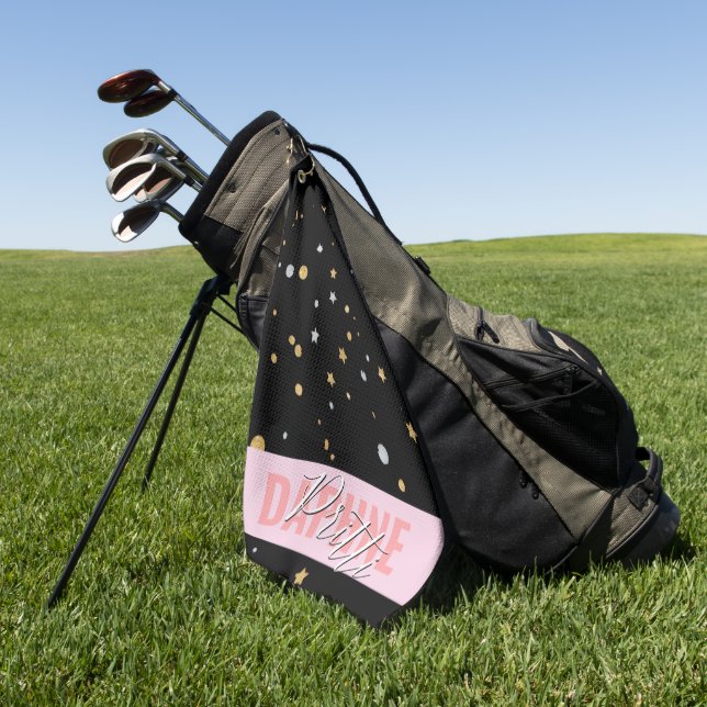Toalla De Golf Signature Golf, moda "Daphne Pritti" chic DK (Verde)