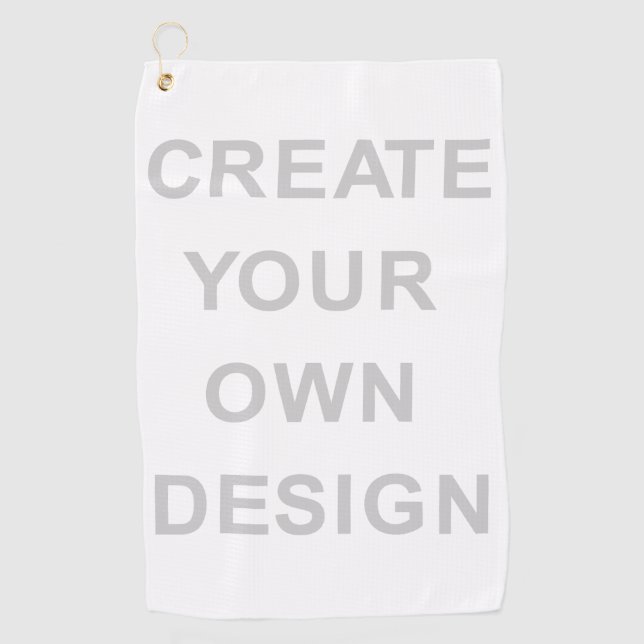 Toalla De Golf Simply - Create Your Own Golf Towel (Anverso)