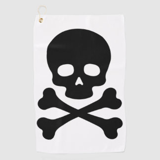 Toalla De Golf Skulls Bones