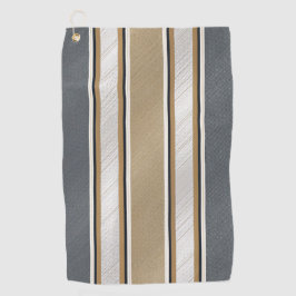 Toalla De Golf Sleek and Modern Stripe Pattern