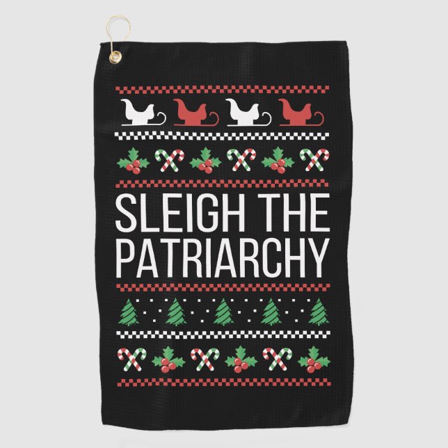 Toalla De Golf Sleigh El Patriarcado II (Anverso)