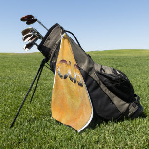 Toalla De Golf SlipperyJoe's oso cachorro culturalmente arraigado