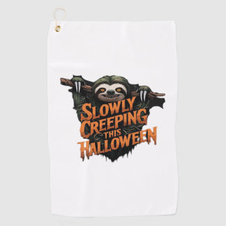 Toalla De Golf Slowly Creeping This Halloween - Creepy Sloth Clas