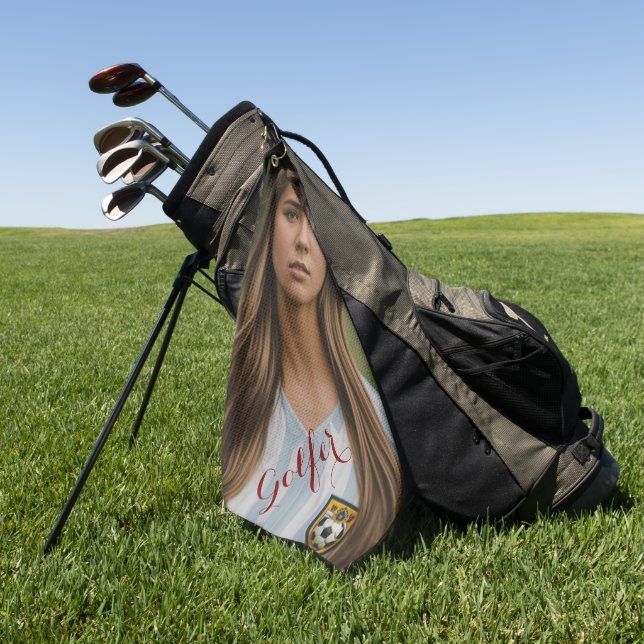 Toalla de Golf Smart Golfer Girl (Verde)