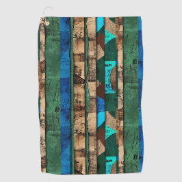 Toalla De Golf Sofisticada isla caribeña africana de lujo