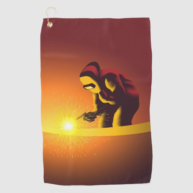 Toalla De Golf Soldadura (Anverso)