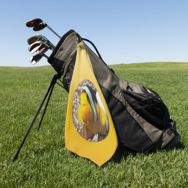 Toalla De Golf SPRING MOOD – Soft Yellow | deep to light |  (Verde)