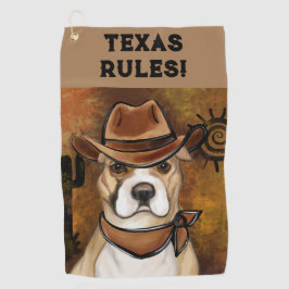 TOALLA DE GOLF STAFFORDSHIRE TERRIER