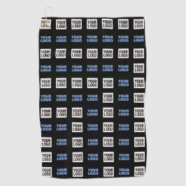 Toalla De Golf Su logotipo o imagen subida | Patrón geométrico