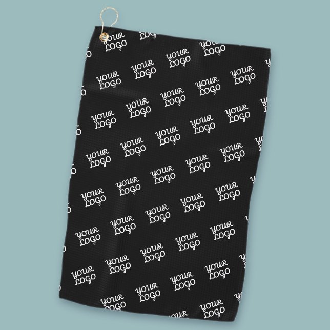 Toalla De Golf Su logotipo repetido (automáticamente) (Subido por el creador)