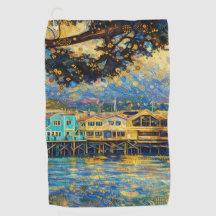 Sueños dorados de Monterey Harbour inspirados en K