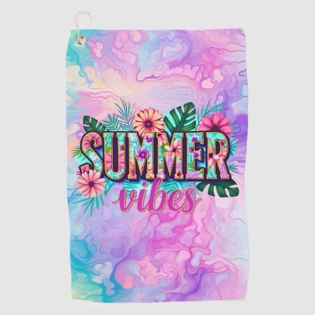Toalla De Golf Summer Vibes (Anverso)