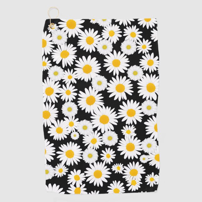 Toalla De Golf Sunny Daisies (Anverso)