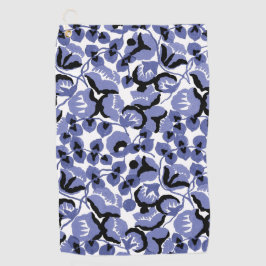 Toalla De Golf Sweet Pea (Periwinkle) Arte Refinado