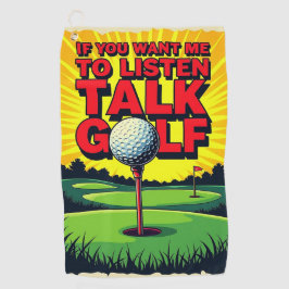 Toalla De Golf Talk Golf
