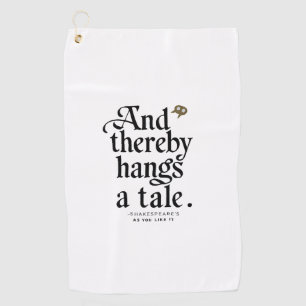 Toalla de golf Tall Tales: Edición Shakespeare