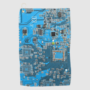 Toalla De Golf Tarjeta de circuito azul PCB del conjunto del circ