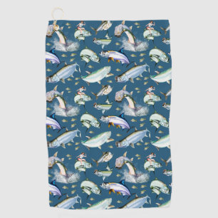 Toalla De Golf Tarpones por todas partes
