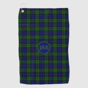 Toalla De Golf Tartán de Blackwatch personalizado