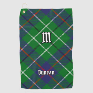Toalla De Golf Tartan del Clan Duncan