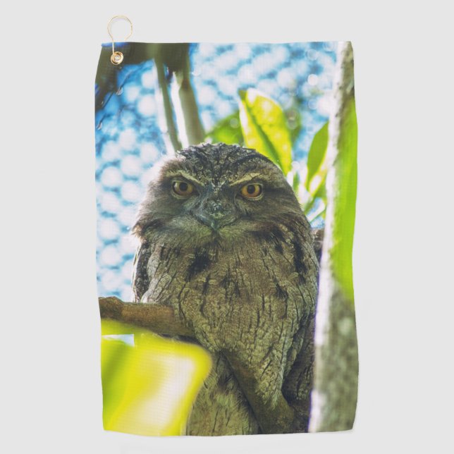 Toalla De Golf Tawny no es búho (Anverso)