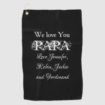 Te Amas Papa Moderno Script Personalizados Nombres