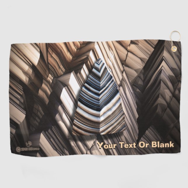 Toalla De Golf Tecnología paleolítica (Horizontal)