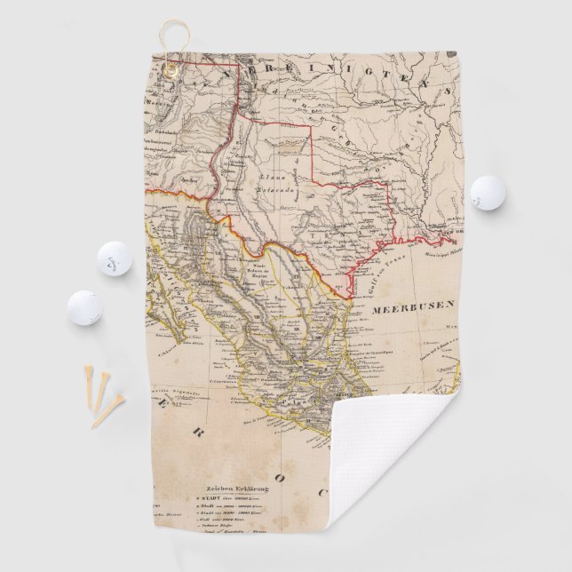 Toalla De Golf Tejas, México (In situ)