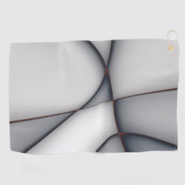 Toalla De Golf Tejidos de piezas grises de convexo delgado