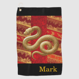 Toalla De Golf Tema del Año Nuevo Chino