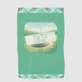 Toalla De Golf Tema del golf Par Tee Personalizado