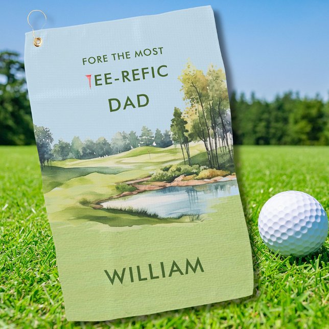 Toalla De Golf Tema especial de golf del Día del Padre (Subido por el creador)