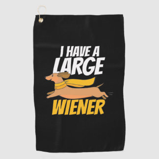 Toalla De Golf Tengo Un Visero Grande