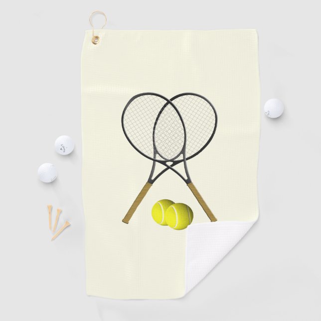 Toalla De Golf Tennis Doubles Cream (In situ)