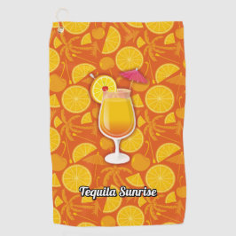 Toalla De Golf Tequila Sunrise Cocktail