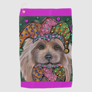 TOALLA DE GOLF  TERRIER AUSTRALIANO  
