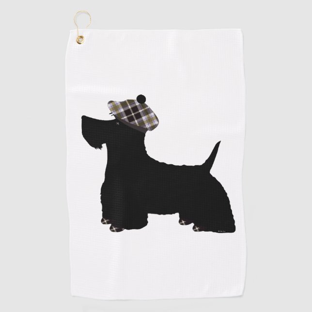 Toalla De Golf Terrier escocés (Anverso)