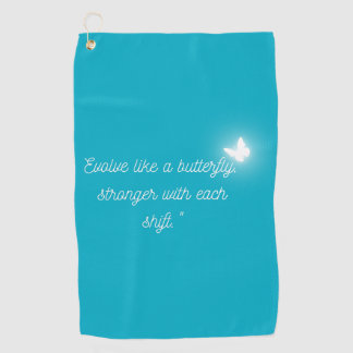 Toalla De Golf The Butterfly's Evolution