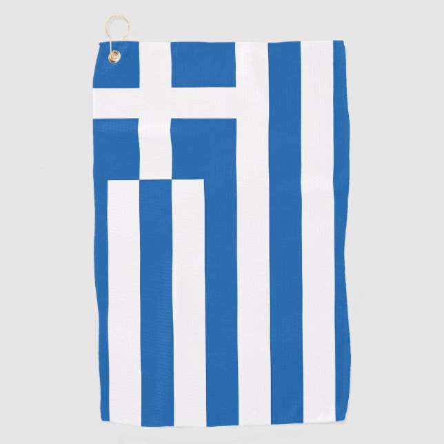 Toalla De Golf The flag of Greece  (Anverso)