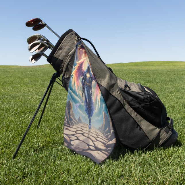 Toalla De Golf The Mystic Guardian of Hope  (Verde)