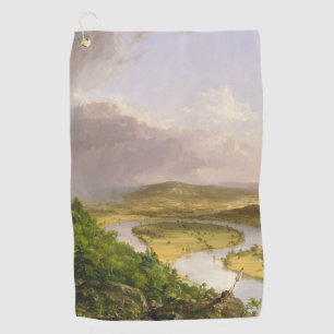 Toalla De Golf Thomas Cole El Oxbow El Río Connecticut