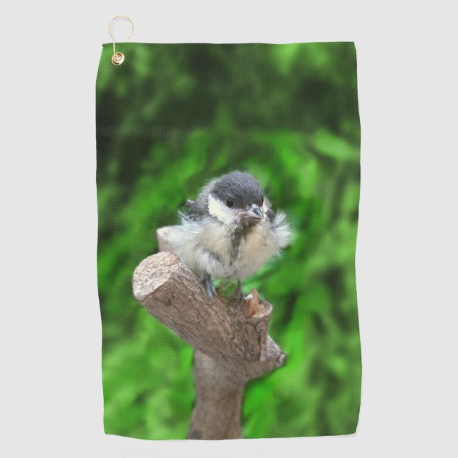 Toalla De Golf Tidi my Bird the Parus Major (Anverso)