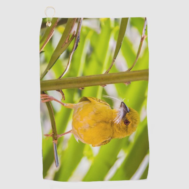 Toalla De Golf Tiempo de construir el nido (Anverso)