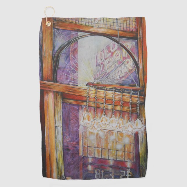 Toalla De Golf Todos volamos a la misma luz (Anverso)