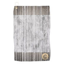 Tonos de mármol gris y patrón de rayas monogramado