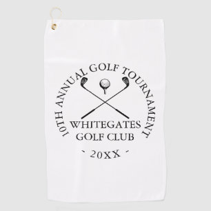 Toalla De Golf Torneo de Golf Moderno Personalizado