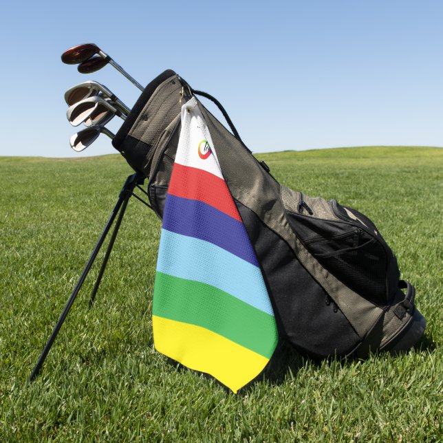 Toalla De Golf Tote de Orgullo LGBTQ+ Infinity (Verde)