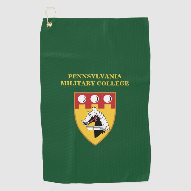 Toalla De Golf TOWEL DE GOLF (verde) con el logo de PMC SEAL (Anverso)